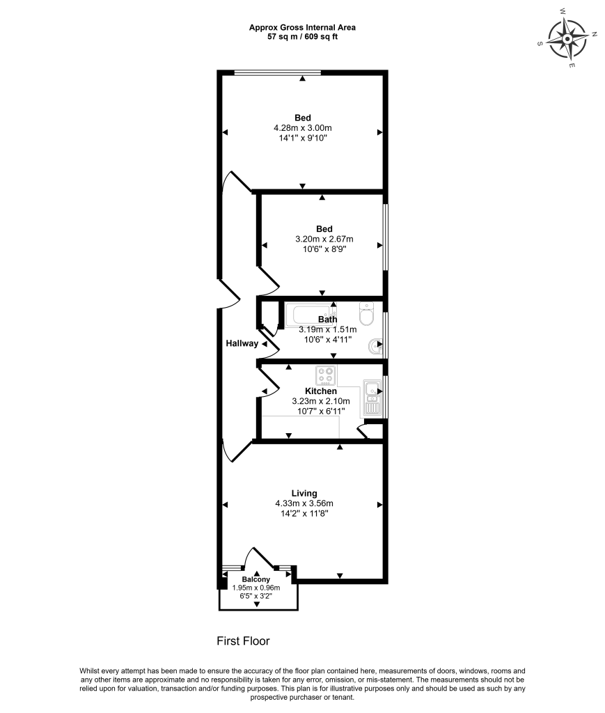 Flat 11, Lyndon House, 2 Conifer Drive, Birmingham B31 2HX