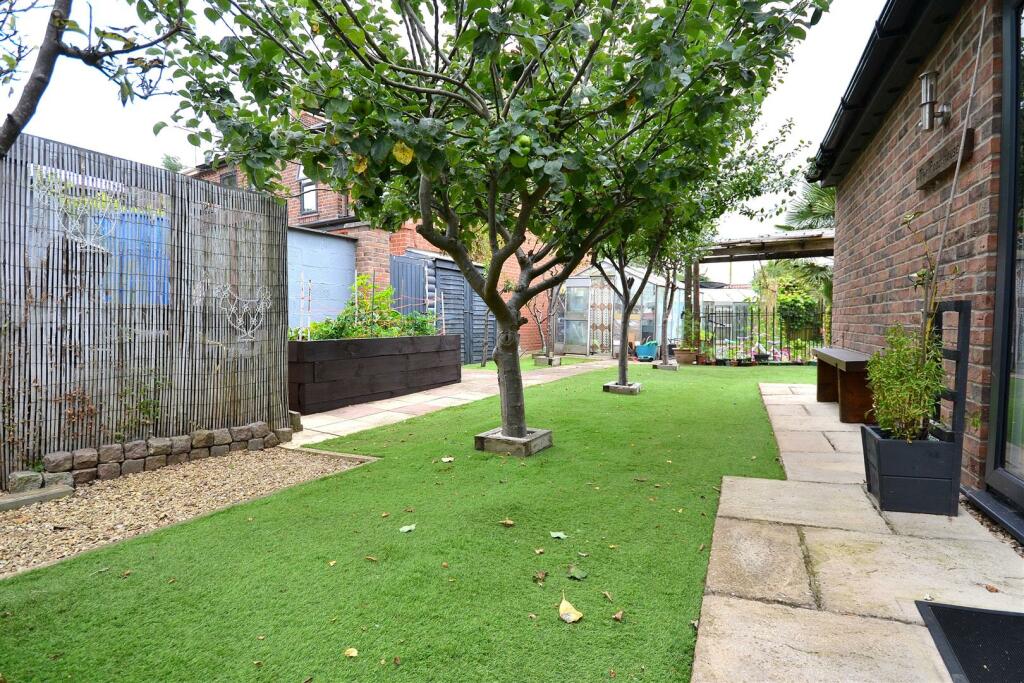 Rear garden