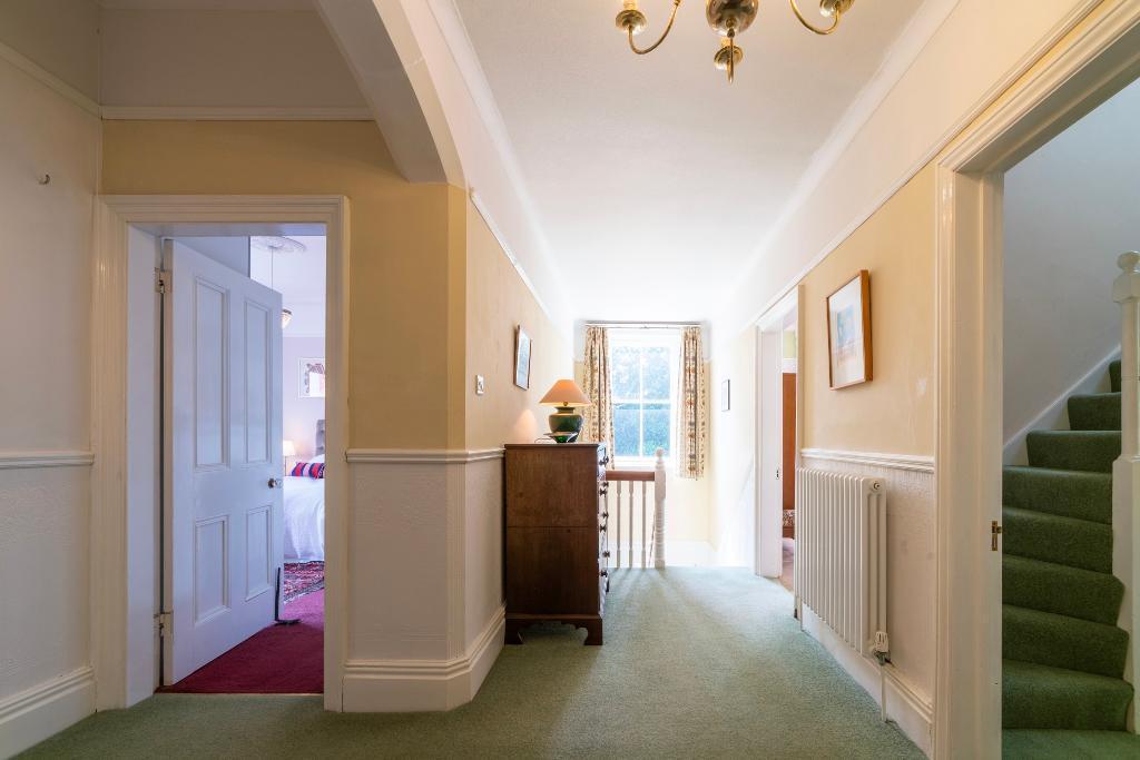 Landing, main bedroom, door to top floor