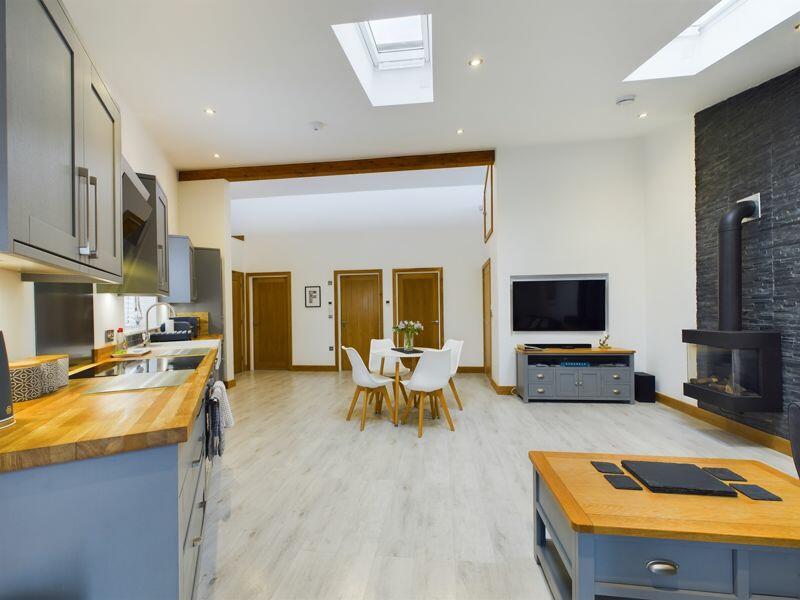 open plan living space
