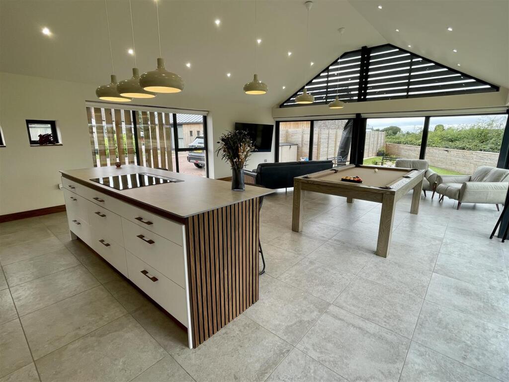 Open Plan Kitchen Dining Living Area
