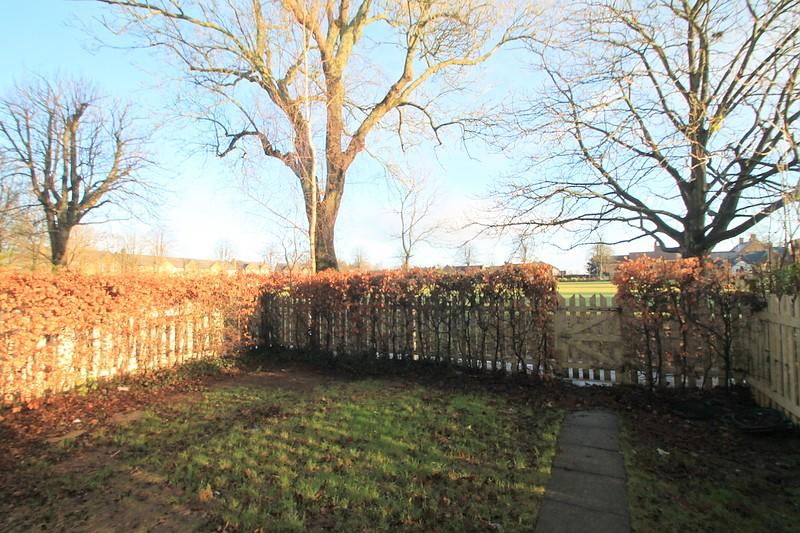 Garden and view over