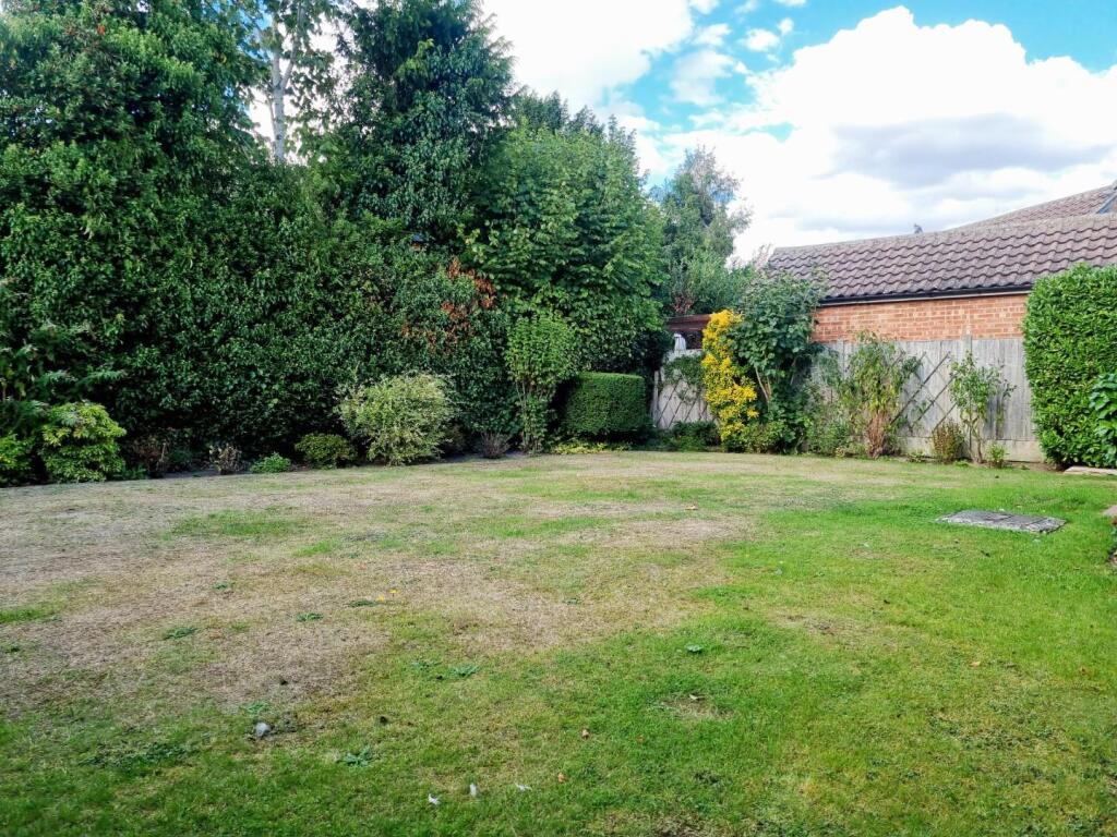 Rear garden