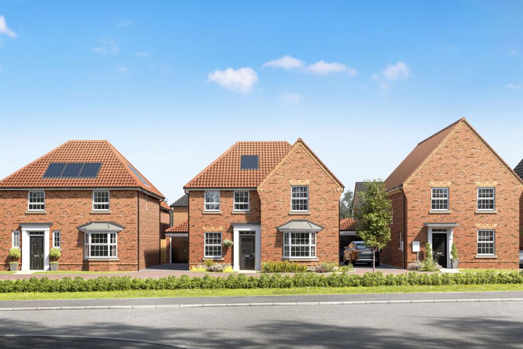 CGI view of homes at Chaloners Green