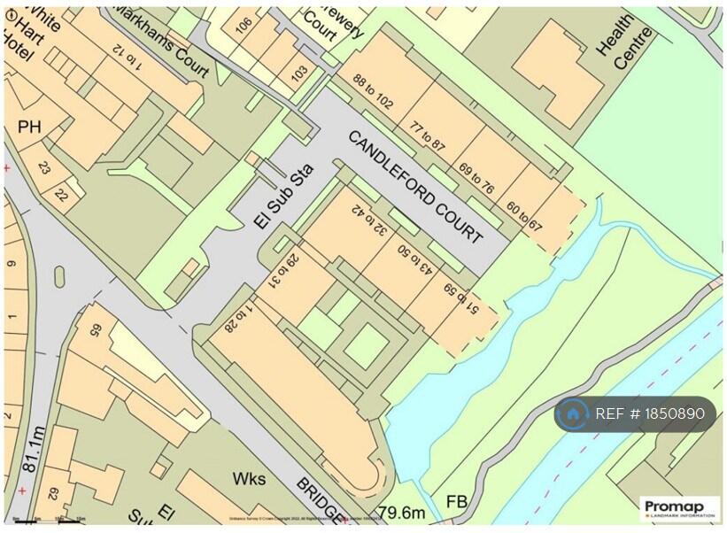 Candleford Court Map