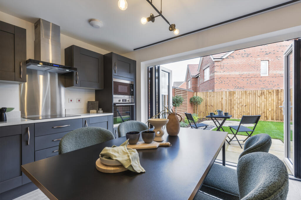 Indicative Kitchen/Dining Room, Contemporary Modern Decoration