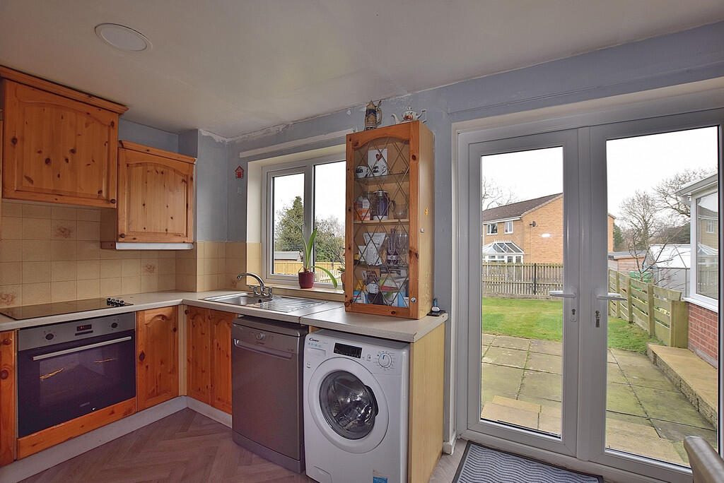 kitchen with door...
