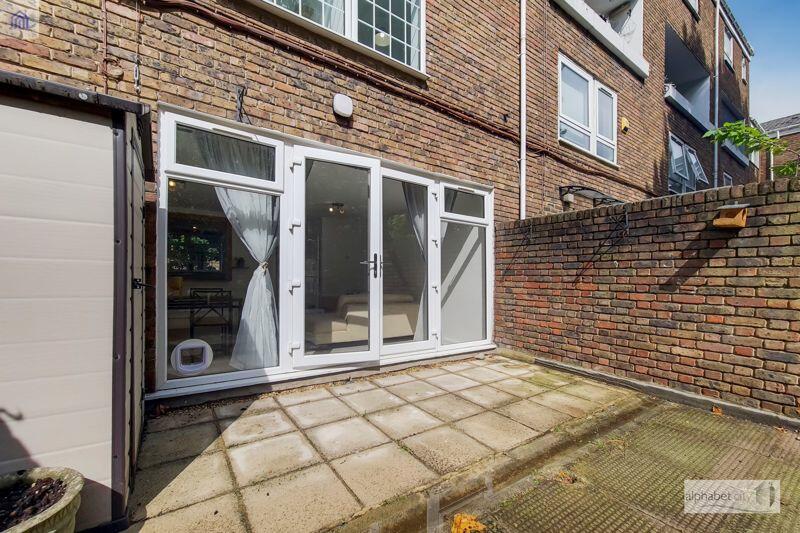 Full height windows and doors opening...