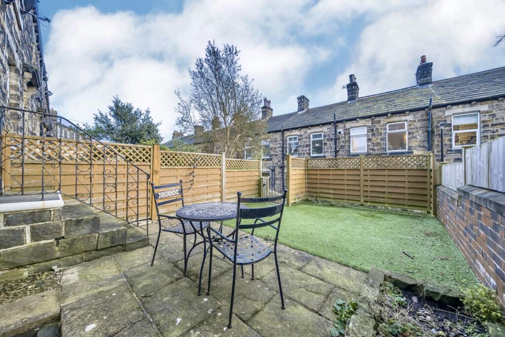 South facing rear garden