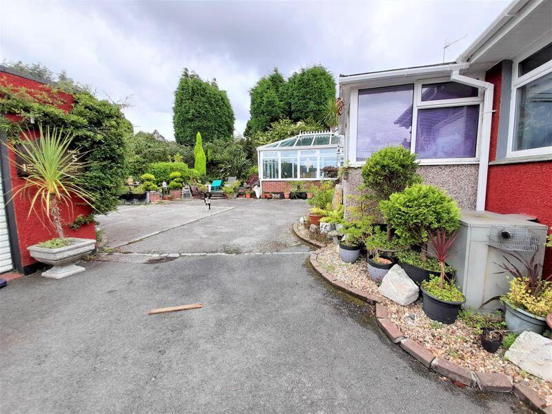 Driveway into Parking and Garden