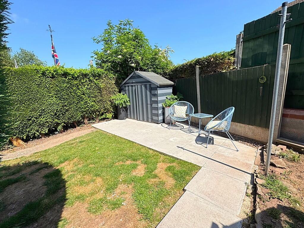 rear patio area