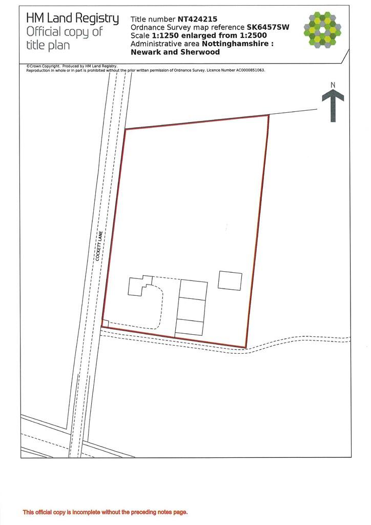 Land Reg Plan