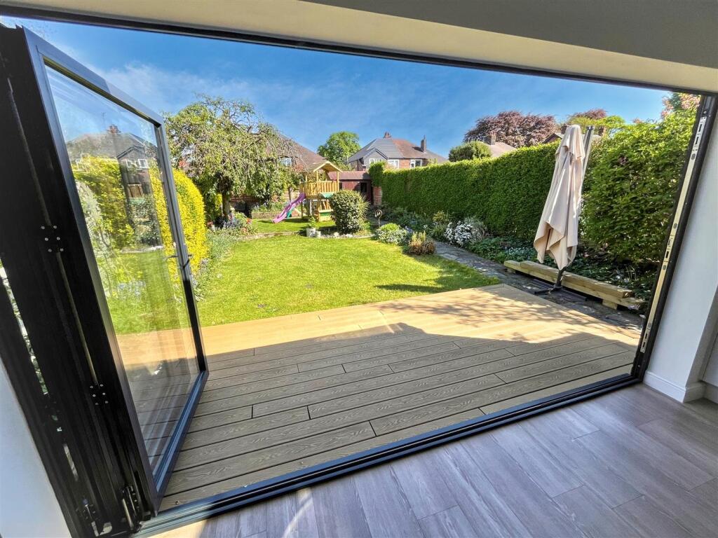 Views of Gardens From Dining Kitchen