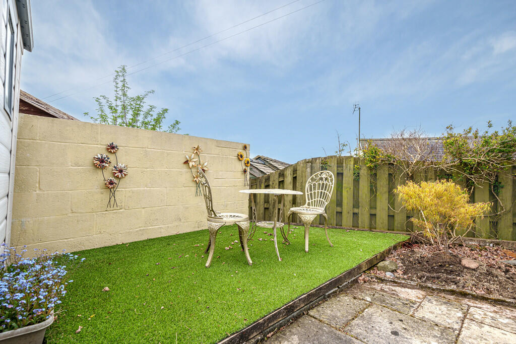 Rear garden