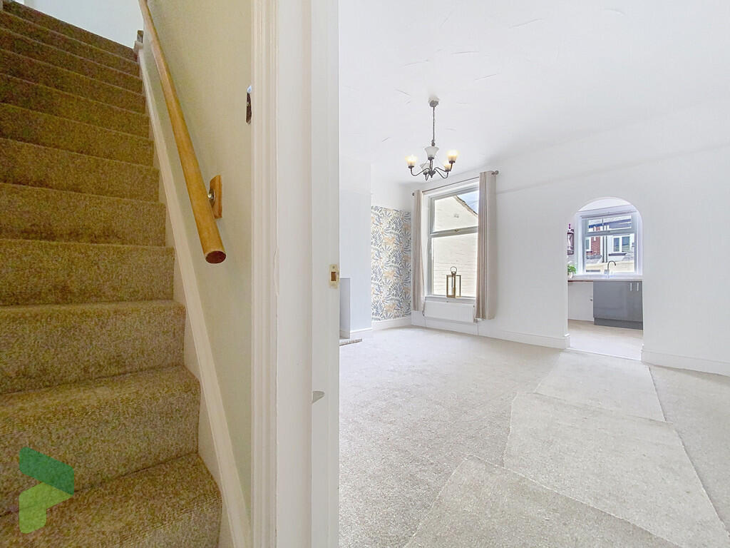 Stairs through to...