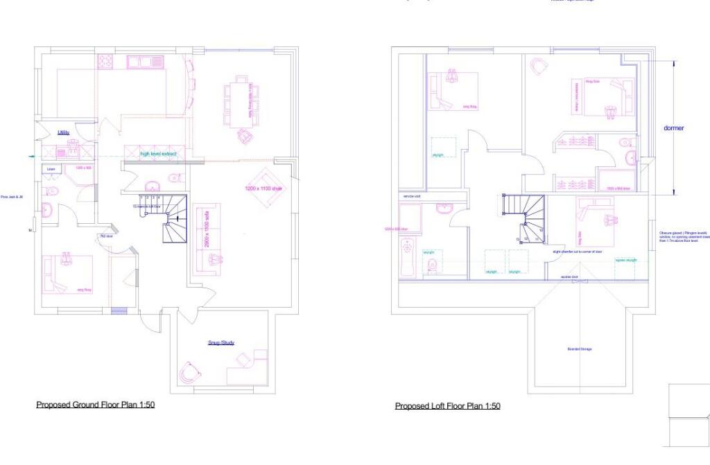 Proposed Floorplans