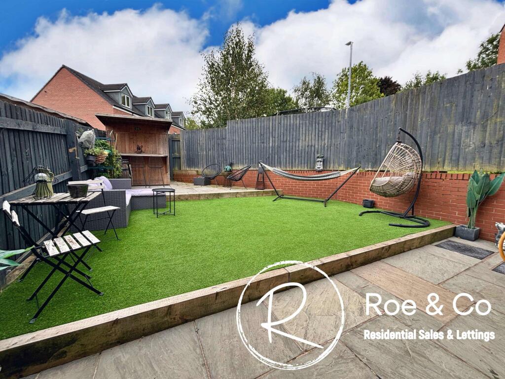 Rear garden