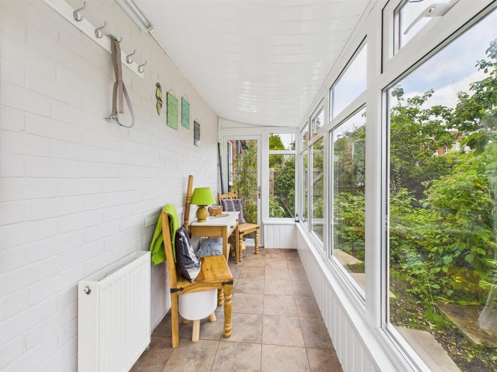 Upvc conservatory: