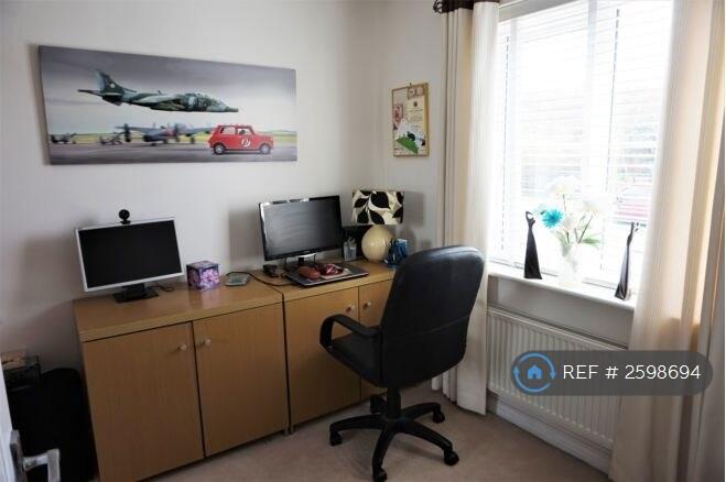 Bedroom 3 Being Used As Home Office