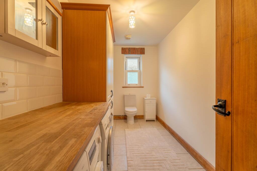 Laundry and WC