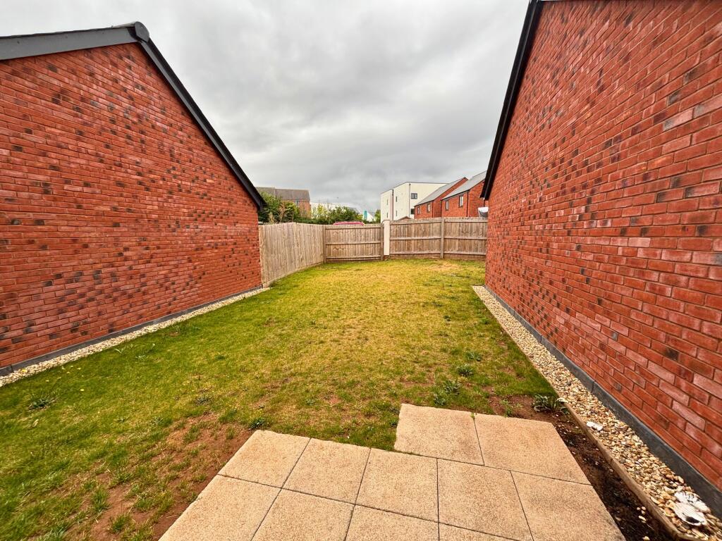 Rear garden