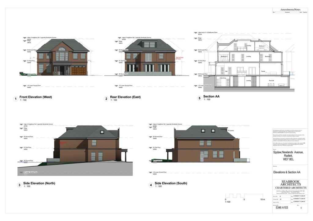 Proposed Elevations.