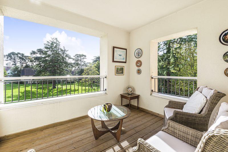 Private covered terrace