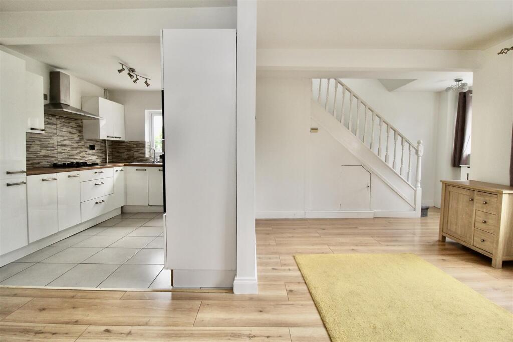Open Plan Entrance Porch, Hallway, Lounge &amp; Dining