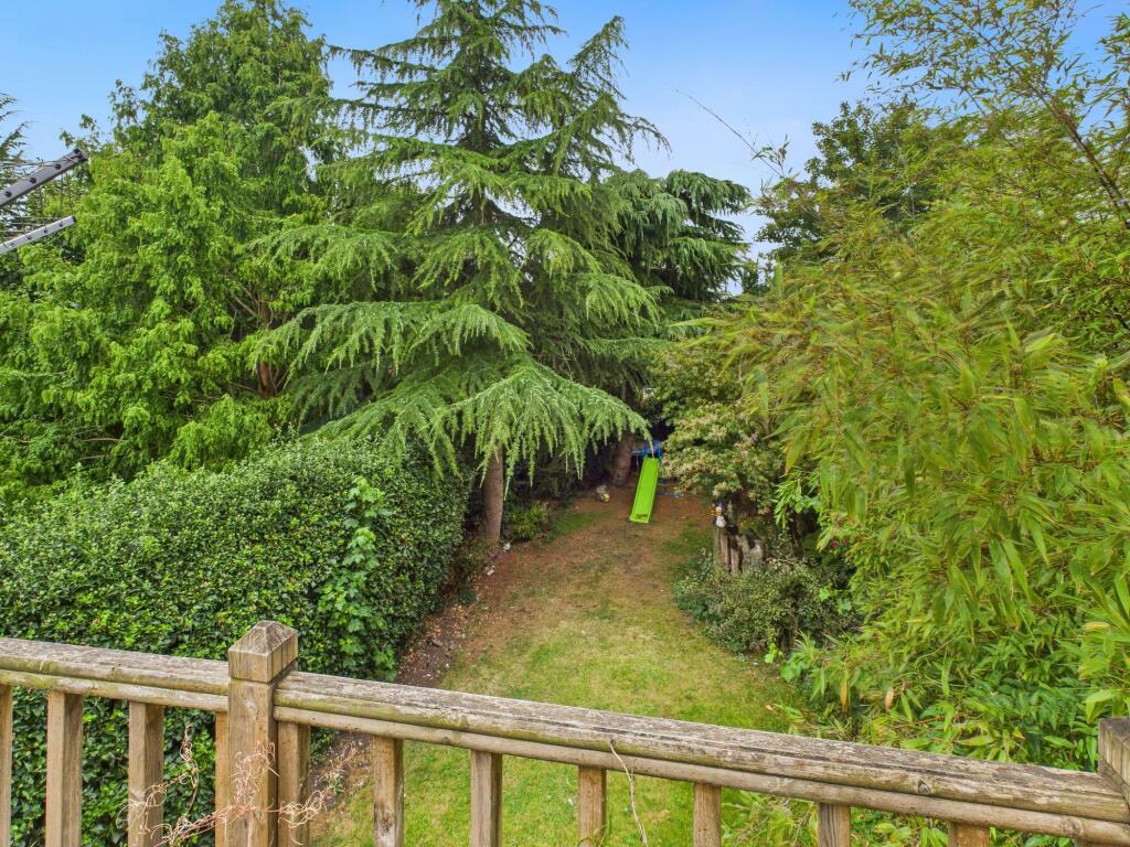 View From The Decked Seating Area