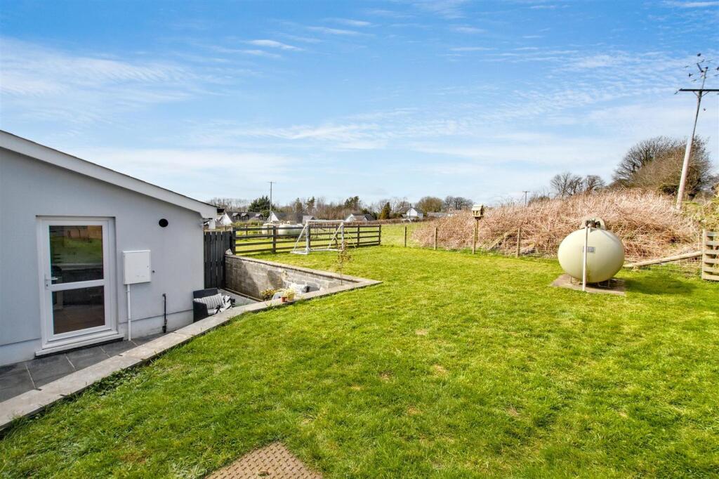 Rear garden