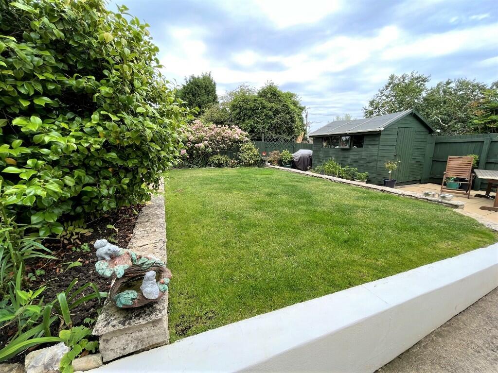 Rear garden