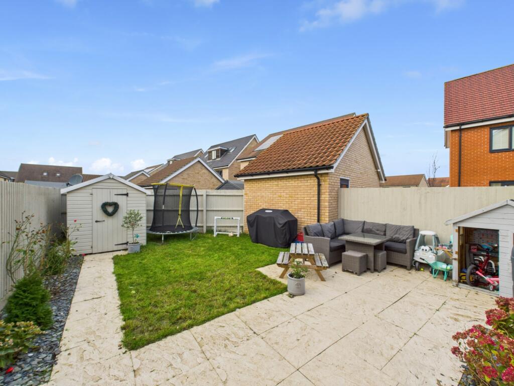 Rear garden