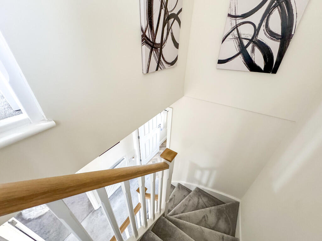 stairs to first