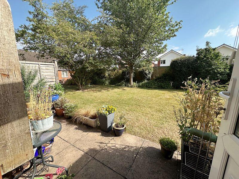 View from bed patio door