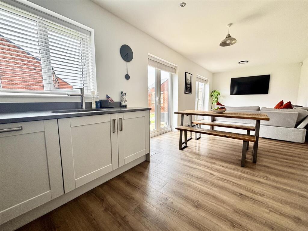 Kitchen/Dining/Family Room View Three