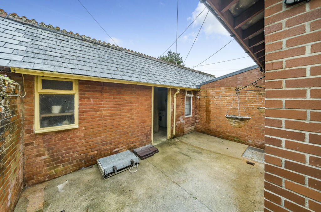 Rear Courtyard