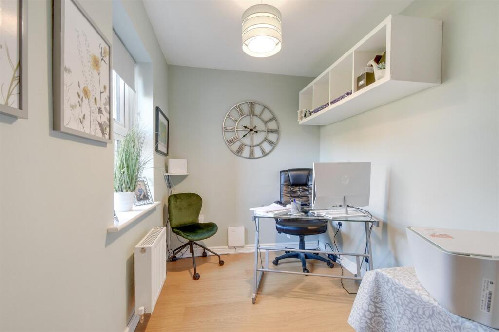 Home office playroom