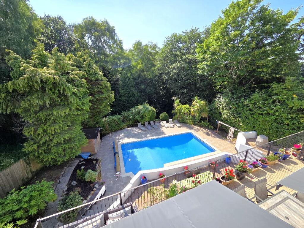 Rear pool &amp; garden