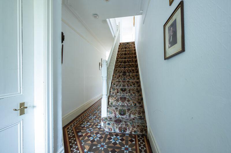ENTRANCE HALL with STAIRS OFF