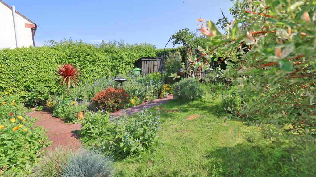 Rear garden