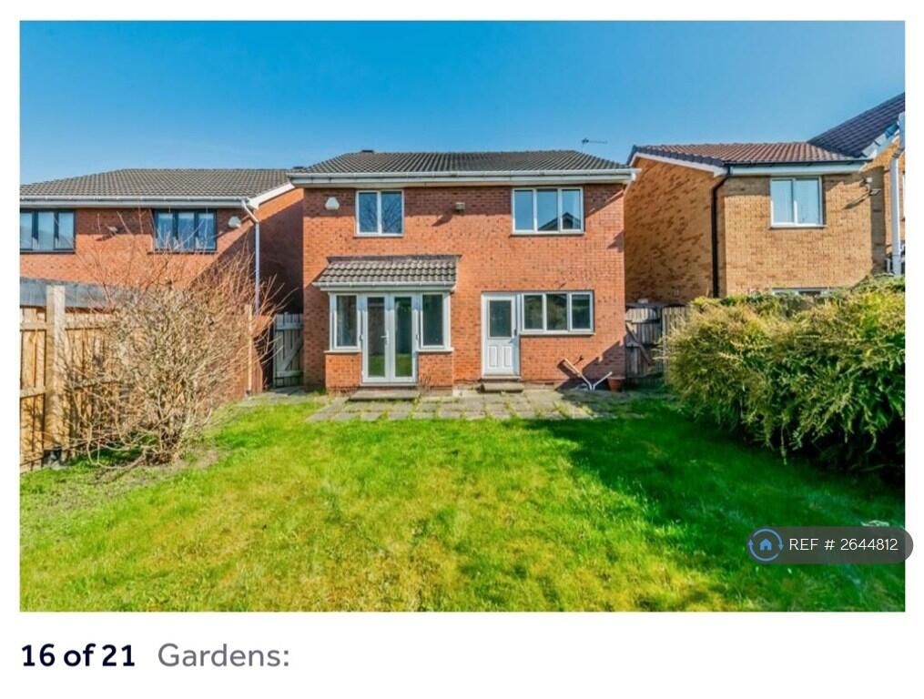 Back Of House, Neat Well Kept Gardens 
