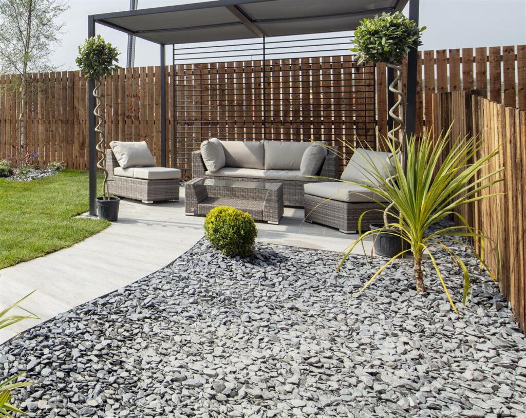 Rear garden