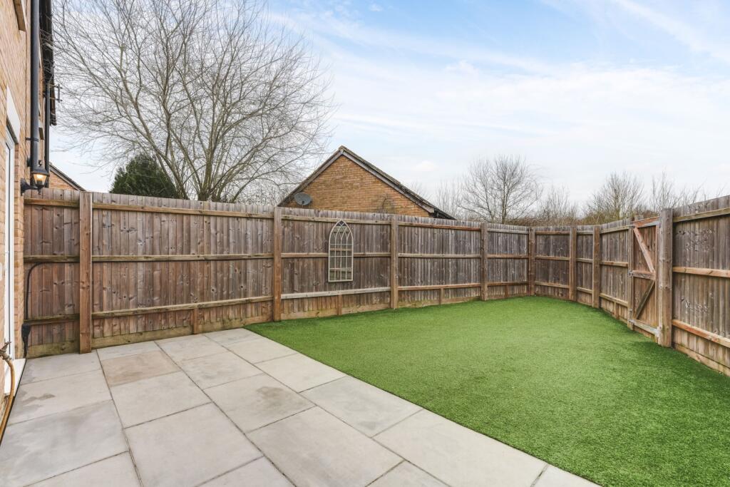 Rear garden