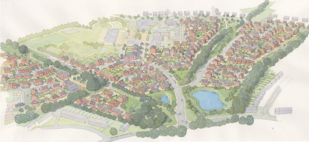 Chaulden Meadown - Hemel Hempstead Artist Impression