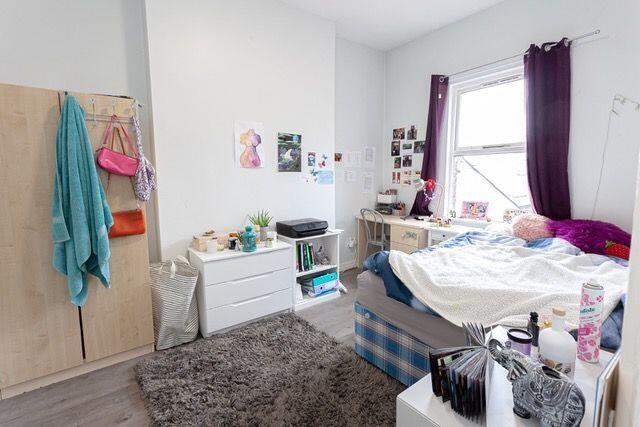 Bright and tidy small bedroom with a single bed...