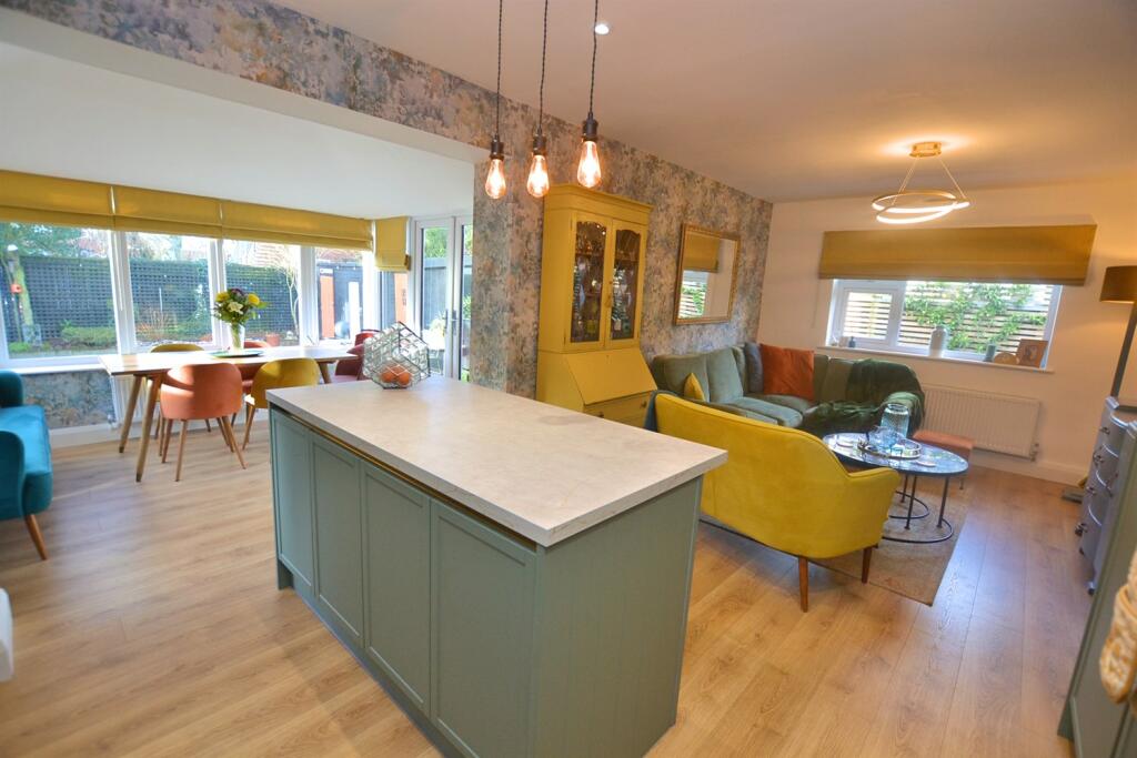 Open plan living din