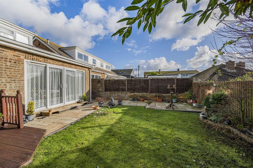 South Facing Rear Garden