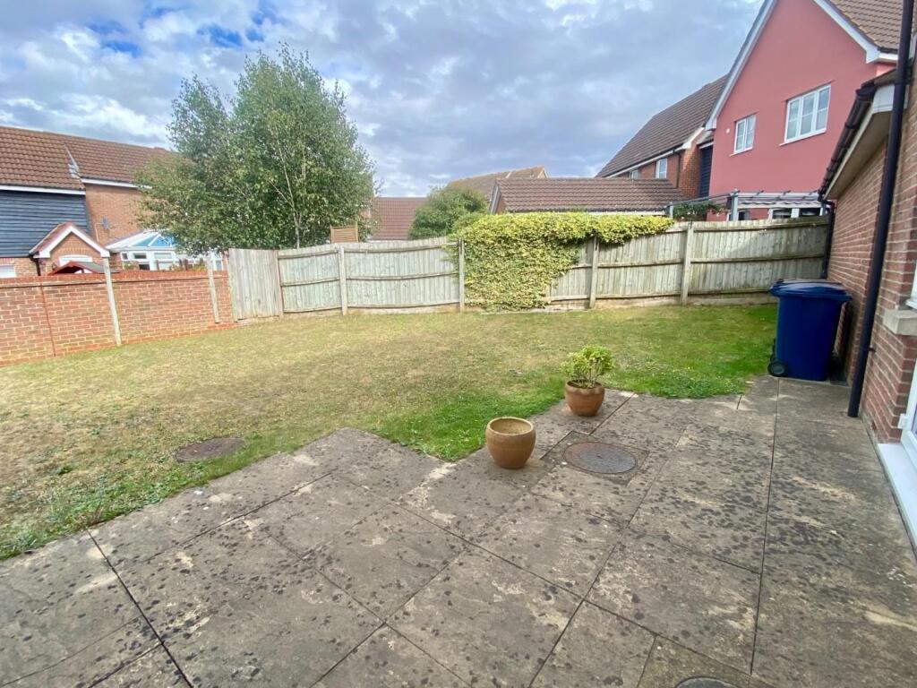 Rear garden