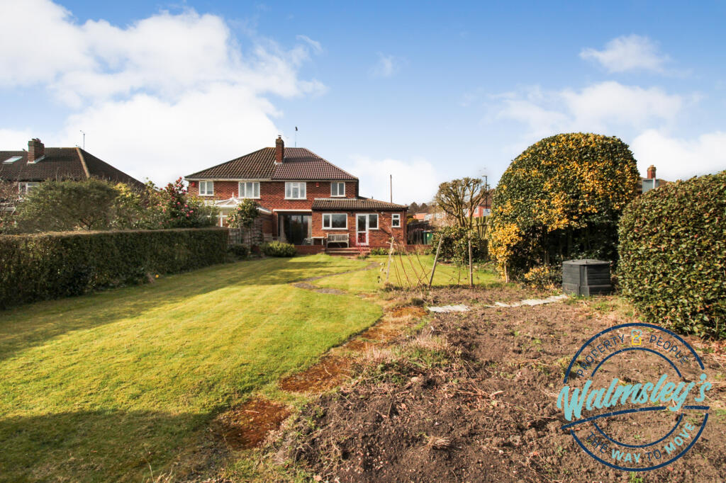 Rear gardens