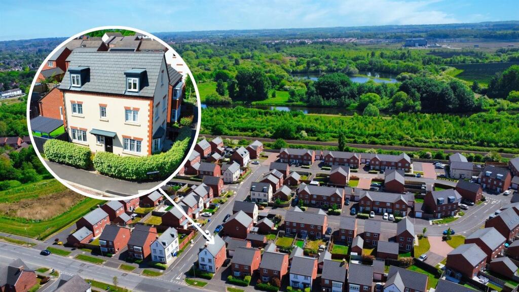 Harrier Way, Estate Agent, Burton on Trent Drone.j